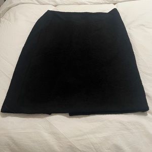 Michael Kors Black Boucle Pencil Skirt